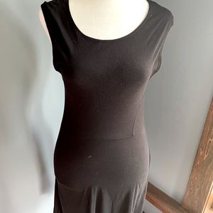H&M black cotton dress . Adorable for work or a night out